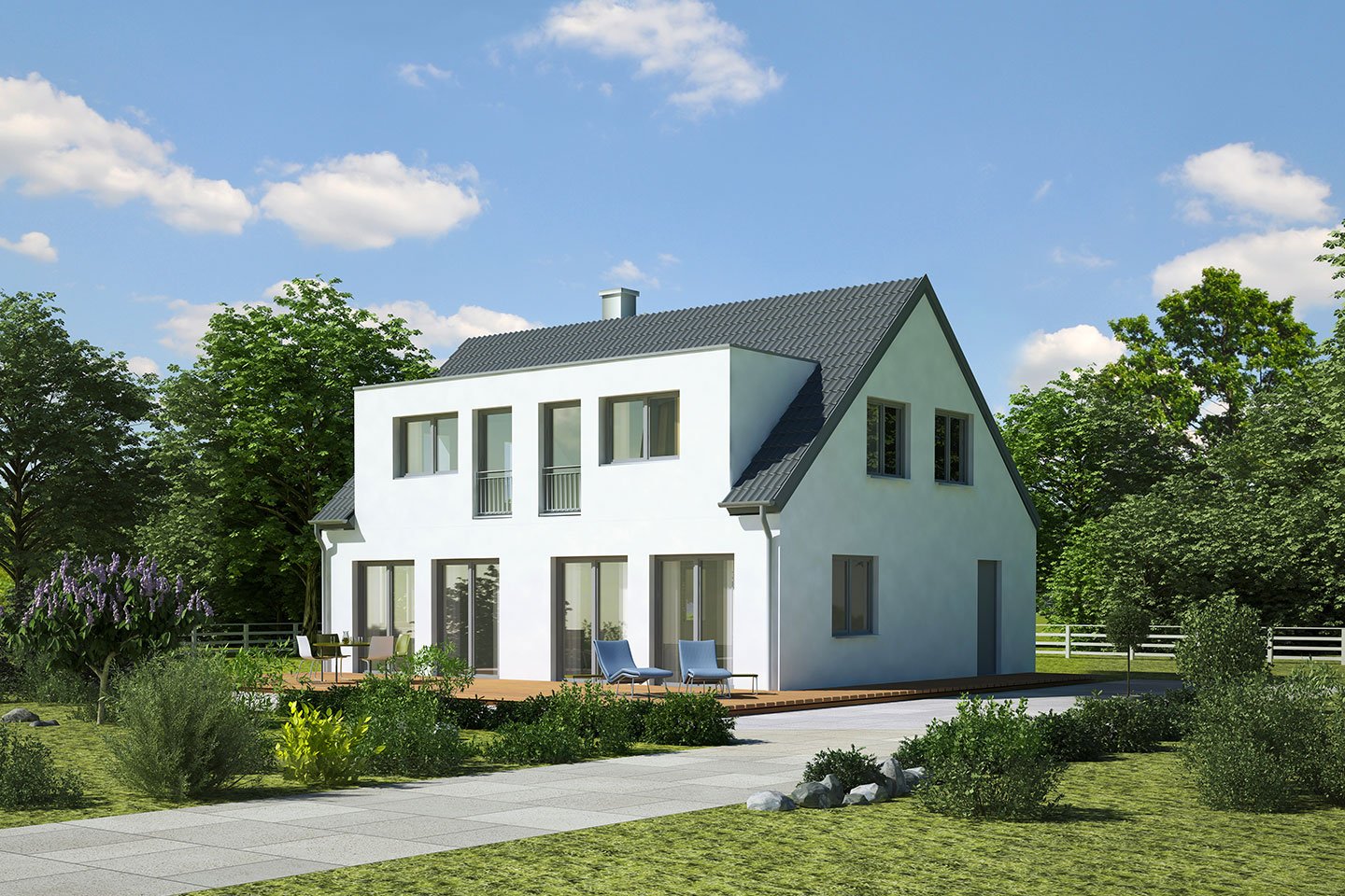 AdobeStock_66379867 Modern wood home
