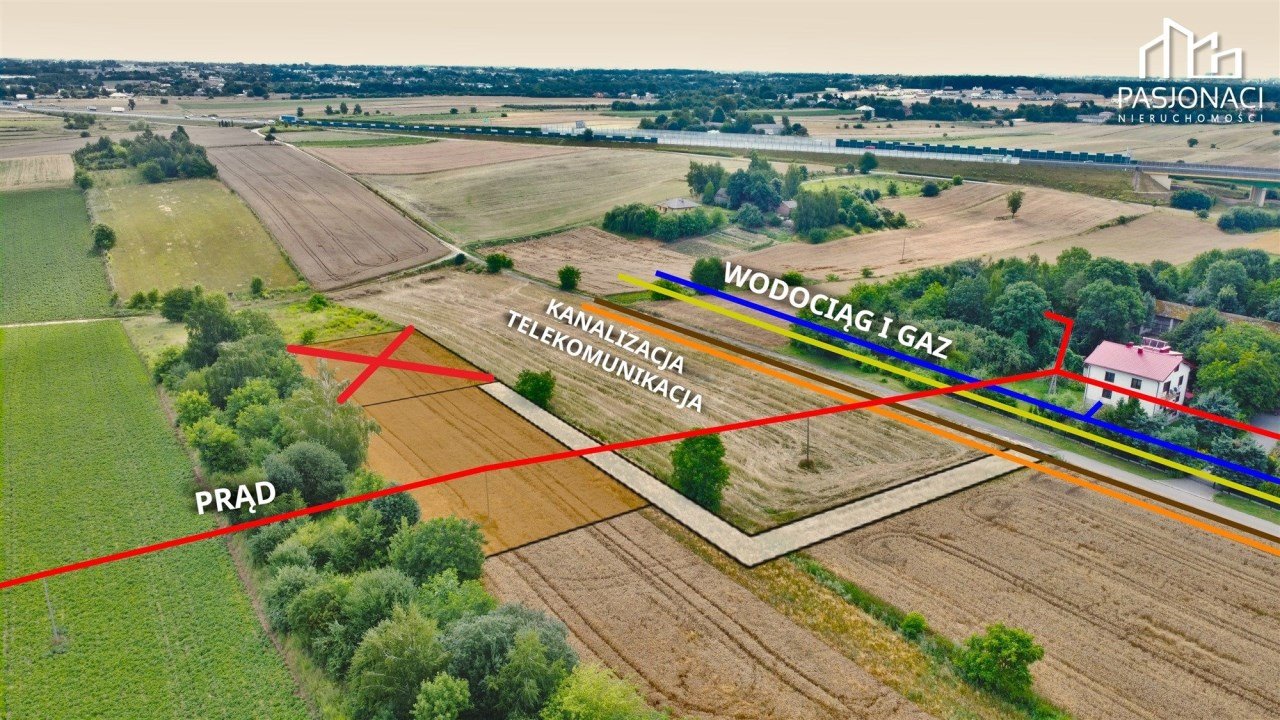 Działka na sprzedaż Jastków, Natalin