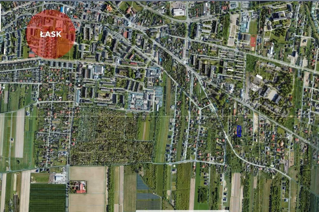 111778105 Działka 1387m² | WZ | 2 km od Łasku | cisza