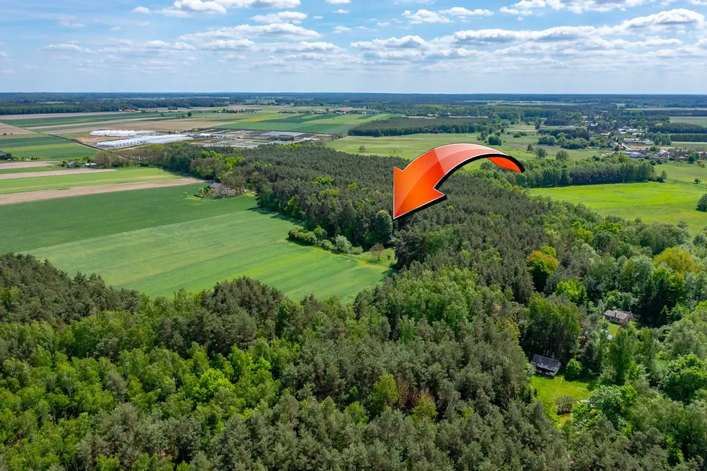 Działka budowlana 2300 m² ze stawem w Górach Prusinowskich