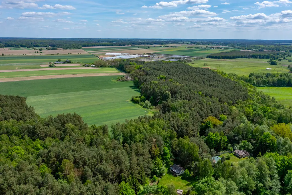 Działka budowlana 2300 m² ze stawem w Górach Prusinowskich
