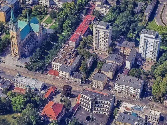 Działka inwestycyjna Łódź Piotrkowska | MPZP 5 kondygnacji