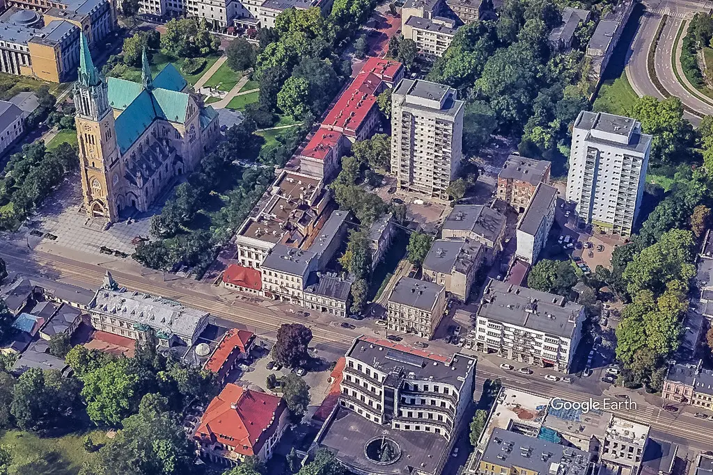 Działka inwestycyjna Łódź Piotrkowska | MPZP 5 kondygnacji