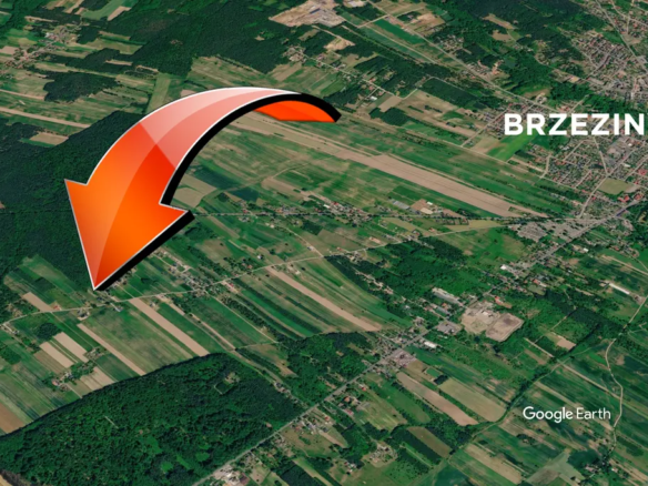 Działka budowlana 1513 m² Polik z MPZP blisko Łodzi