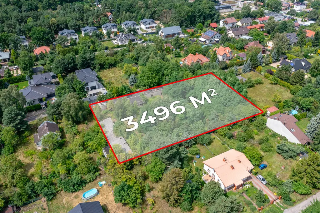 Działka budowlana Łódź Złotno 3496 m² pod osiedle domów