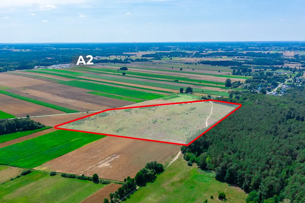114153745 Działka inwestycyjna 9 ha z MPZP – Parzęczew pod Łodzią