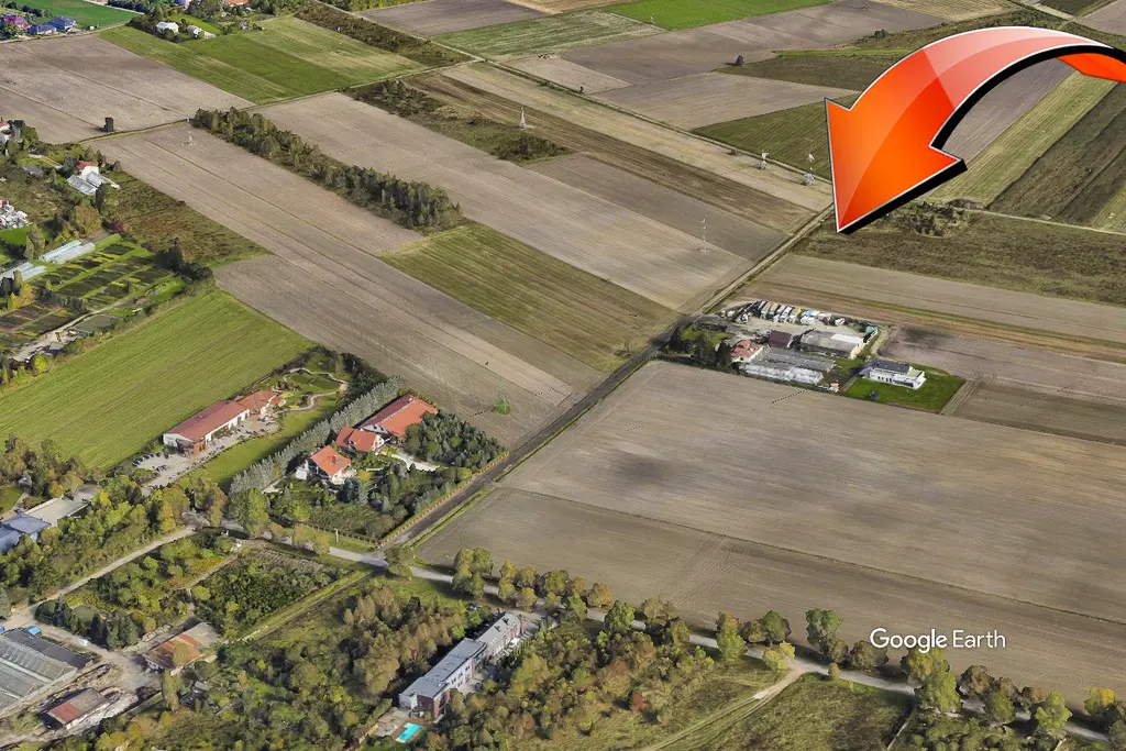 114716919 Działka budowlana Rzgów 1500 m² – narożna z mediami