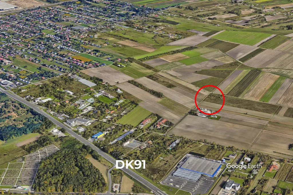 114716920 Działka budowlana Rzgów 1500 m² – narożna z mediami