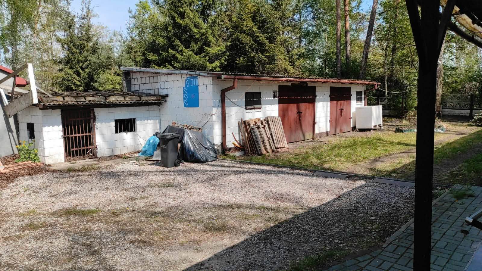 3garaz Nieruchomość użytkowo-mieszkalna w Międzyborowie pod Warszawą, blisko PKP