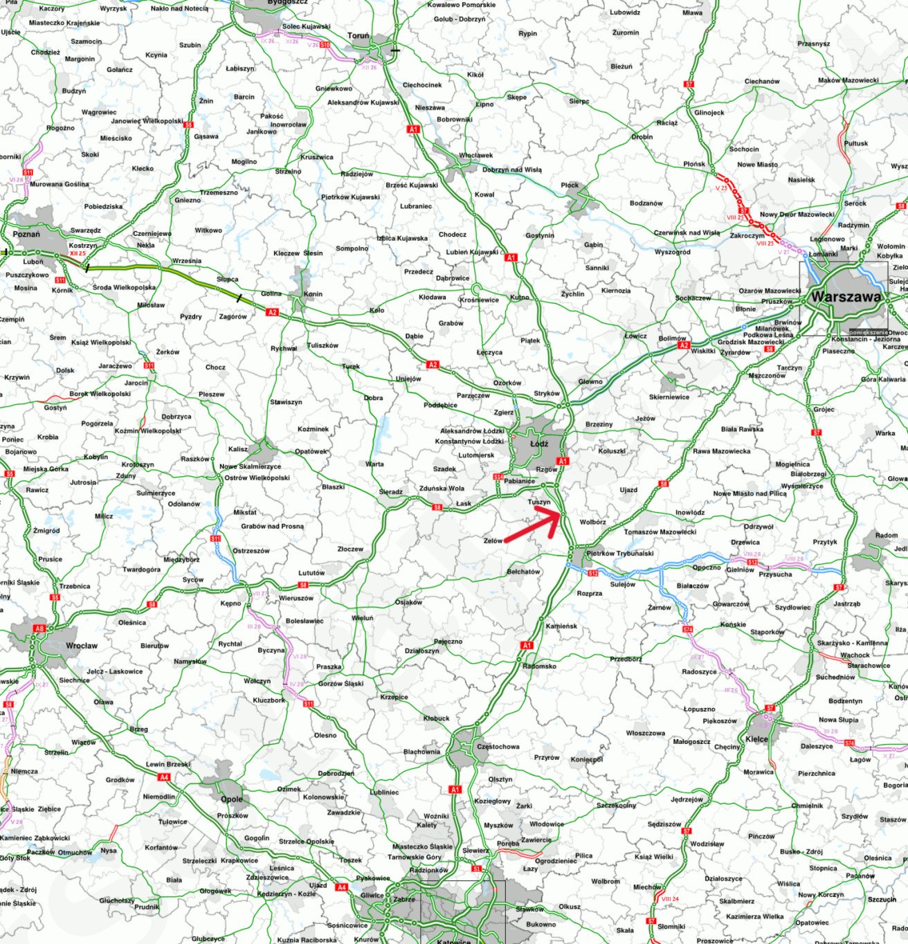 Działka inwestycyjna w Kruszowie 20.002 m2
