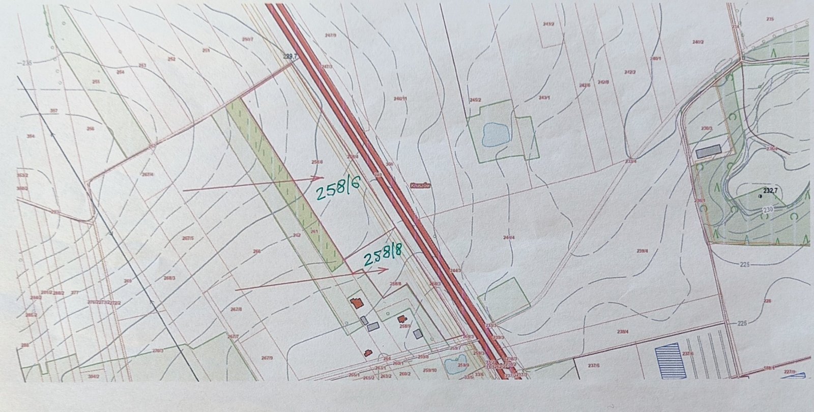 Działka inwestycyjna w Kruszowie 20.002 m2