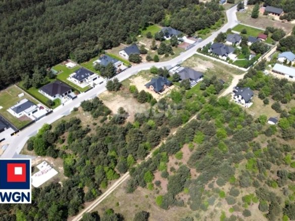 Działka budowlana 1157 m² w Konopiskach przy ul. Brylantowej