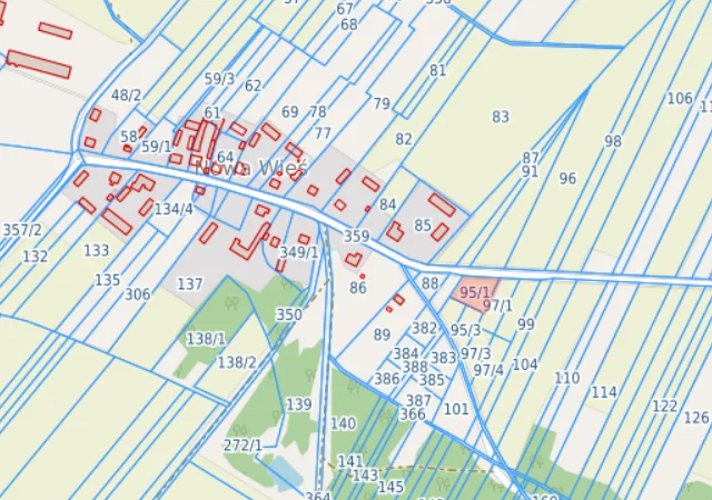 Nowa Wieś – 3 działki pod dom w spokojnej okolicy
