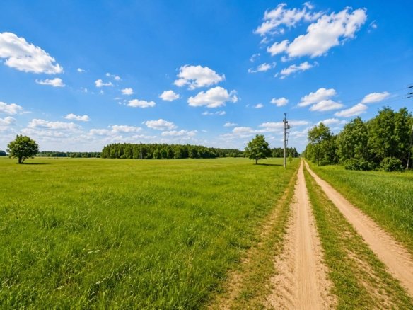 Działki 1100 m² w lesie brzozowym gm Dobre