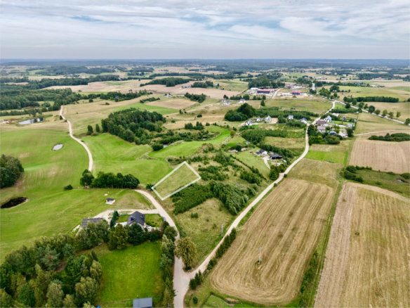 Działka budowlana Rybaki (pomorskie) 1955m2