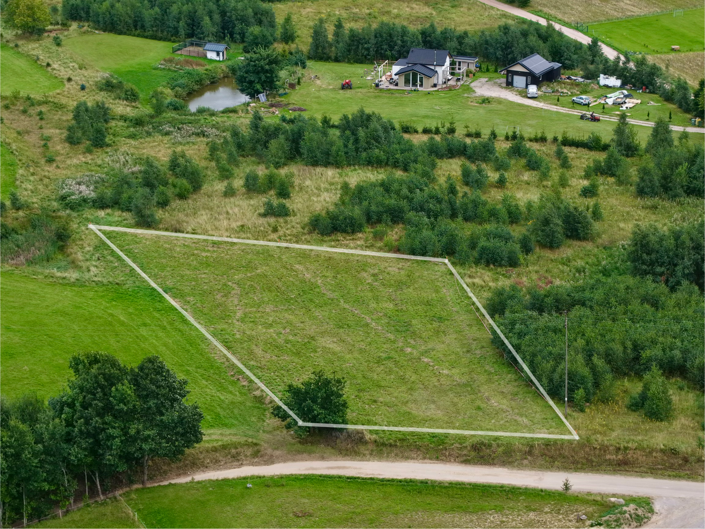 Działka budowlana Rybaki (pomorskie) 1955m2