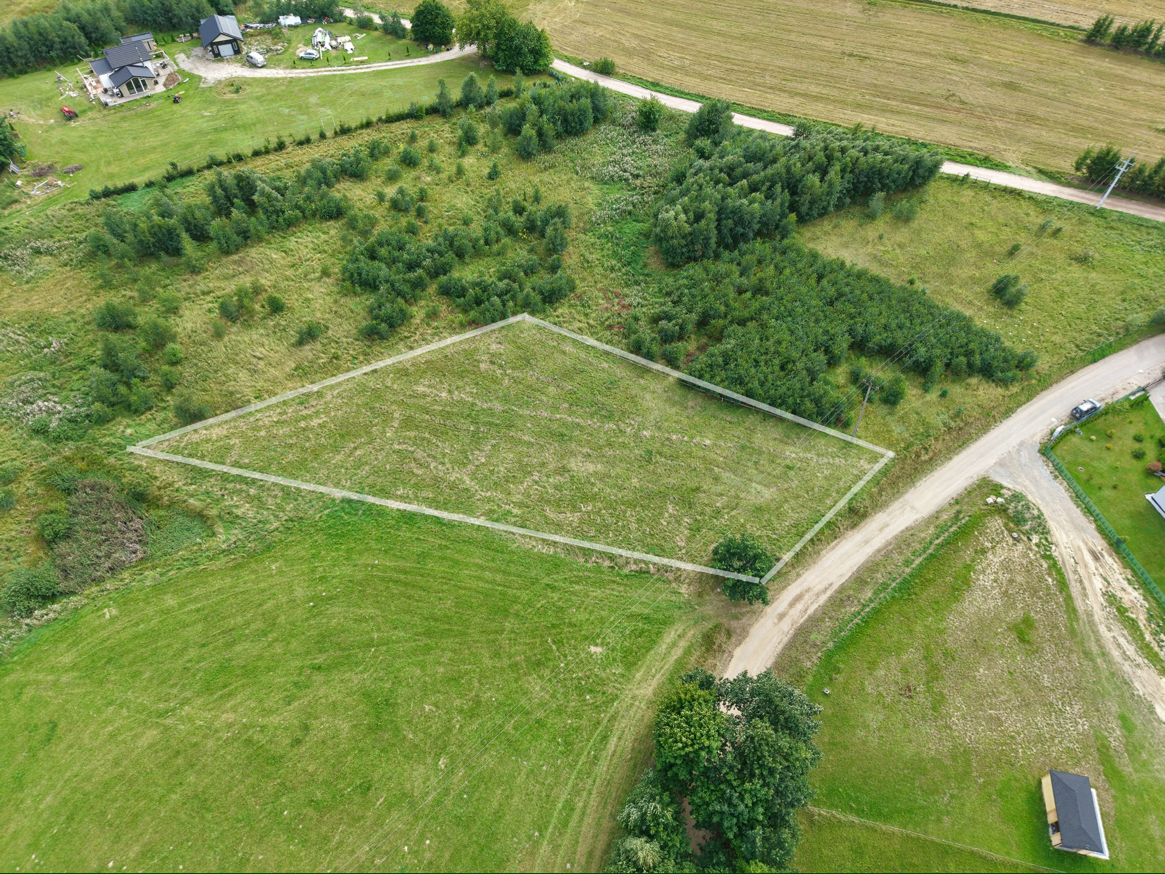 Działka budowlana Rybaki (pomorskie) 1955m2