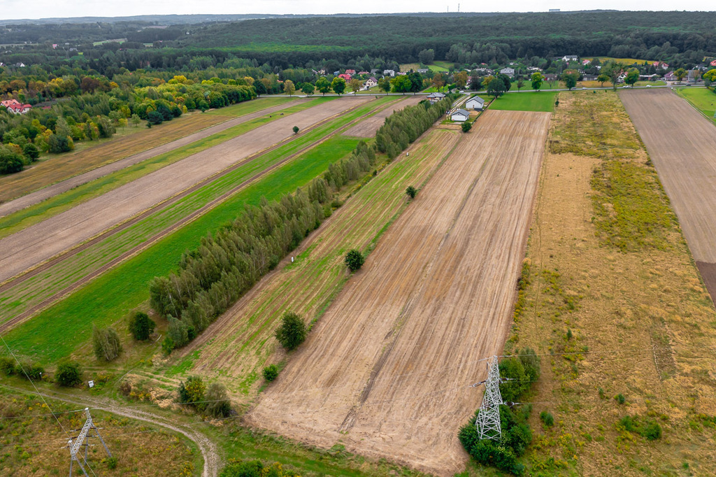 Działka budowlana 1400 m² – Skotniki, Zgierska
