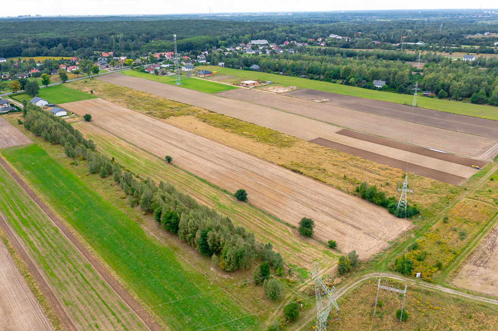 Działka budowlana 1400 m² – Skotniki, Zgierska
