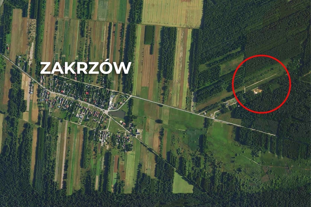 Działka budowlana 17426 m² – Zakrzów